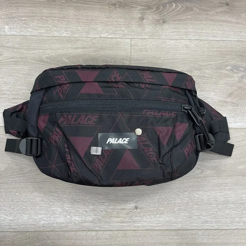 Palace FW17 Bun Bag Purple Black Waist Pack SF